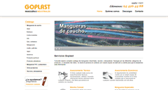 Desktop Screenshot of goplast.es